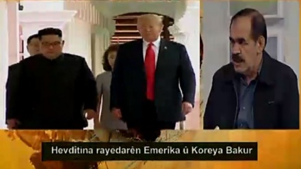 Dengvedan - Hevdîtina rayedarên Emerîka û Koreya Bakur