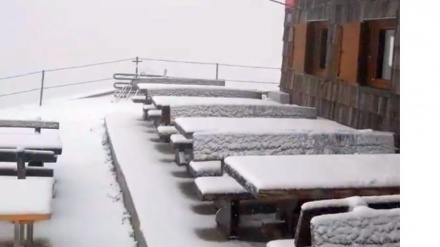 U Sloveniji jutros pao snijeg