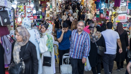دارالحکومت تہران میں بازار بزرگ 