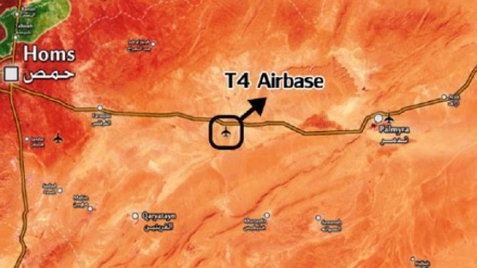  وەڵامدانەوەی سووریا بە پەلاماری ئاسمانیی رژیمی زایۆنی بۆسەر فڕۆکەخانەی تی فور