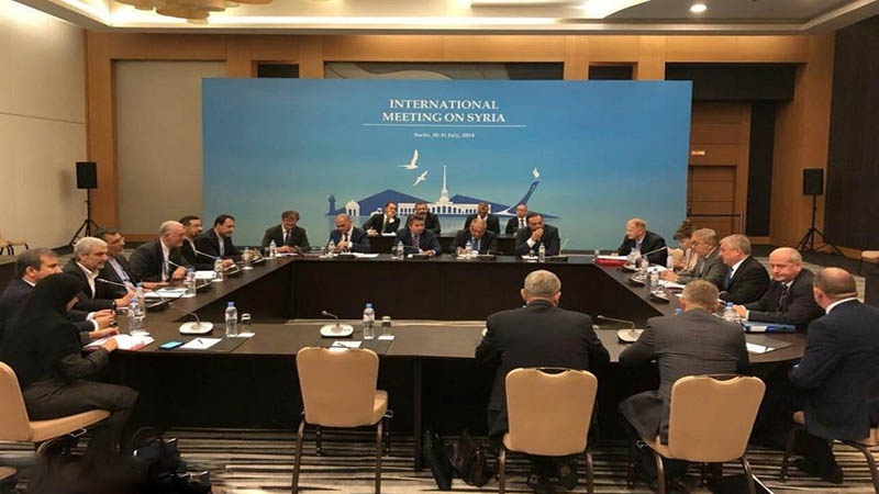 شام امن عمل پر سہ فریقی اجلاس