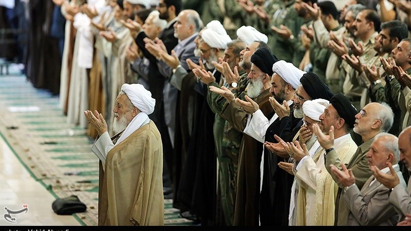 تہران، مرکزی نماز جمعہ کے پر نور مناظر