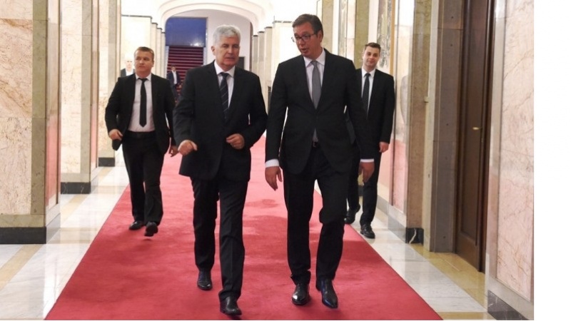 Čović i Vučić razgovarali o situaciji u regiji