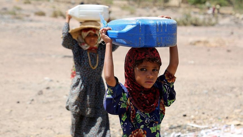 یمن پر سعودی جارحیت لاکھوں بچے قحط سے دوچار