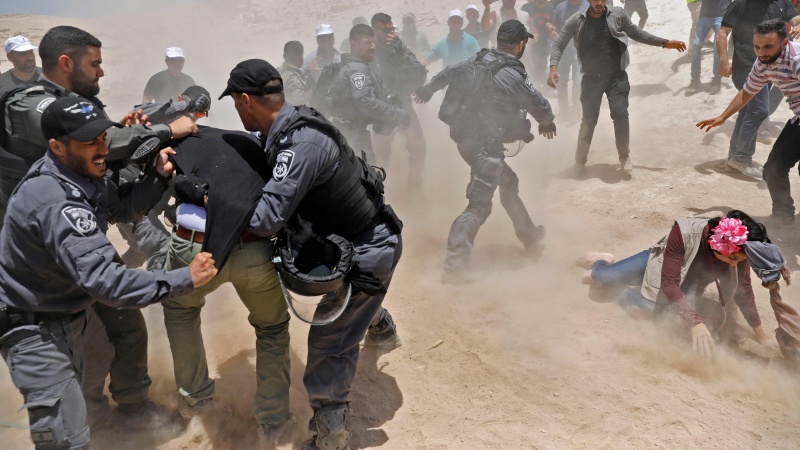 فلسطینیوں پر ظلم و ستم کا سلسلہ جاری- تصاویر