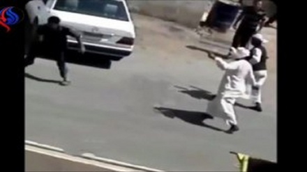 سعودی عرب کی سڑکوں پر خونخوار جھڑپ