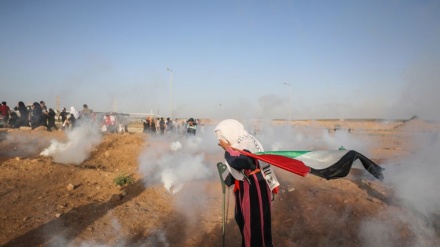 Palestinske žene na demonstracijama Povratka