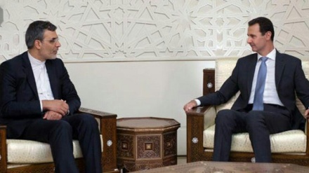 İran xarici işlər nazirinin baş köməkçisi Suriya prezidenti ilə görüşüb