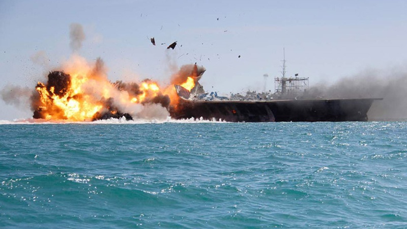 یمنی فورسز کا سعودی عرب کی جنگی کشتی پر حملہ