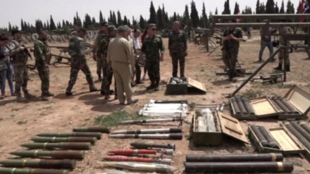 شام: درعا میں مسلح مخالفین کے ایک گروہ نے ہتھیار ڈال دیئے