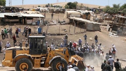فلسطینی گاؤں خان الاحمر کے مسمار ہونے کا ہر آن خطرہ 