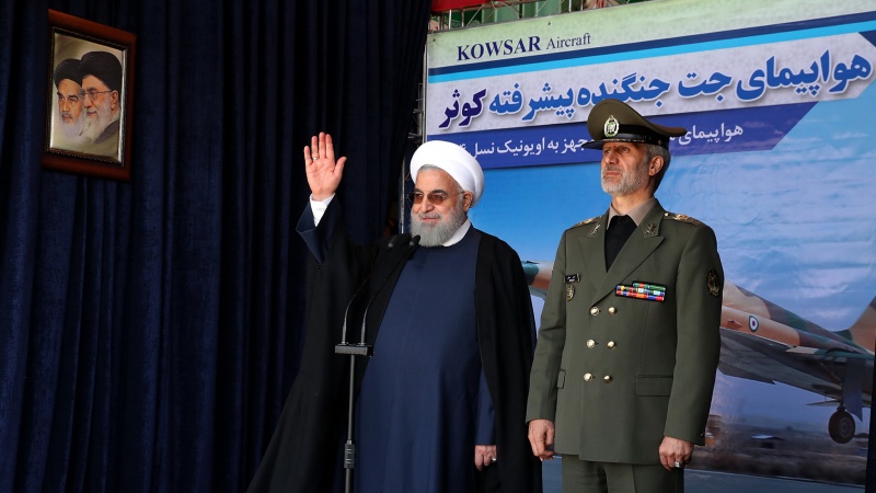 ایران کی دفاعی طاقت پائیدار امن کے لئے: صدر روحانی