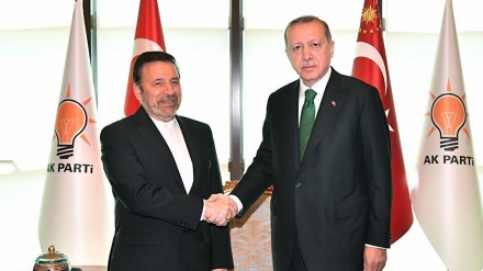  Hevdîtina Şandiyê taybet ê Serokê Komara Îslamî ya Îranê bi serokomarê Tirkiyê ra