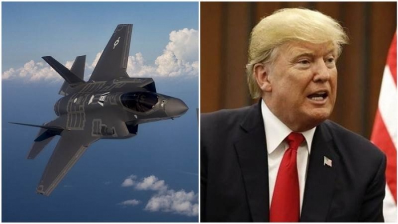 Trump biryara rawestandina firotina balafirên cengê yên F-35 bo Tirkîyê wajo kir