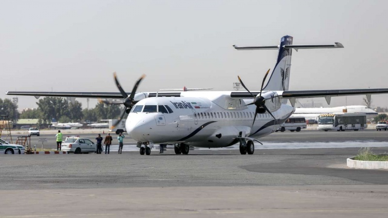 اے ٹی آر کے پانچ مسافربردار طیارے ایران میں 