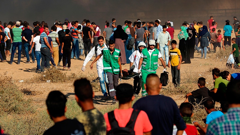 فلسطینیوں کے بحری مارچ پر اسرائیلی فوج کا حملہ 
