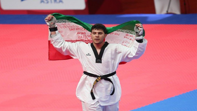 Asiya oyunlarında İran taekovandoçusu qızıl medal qazandı