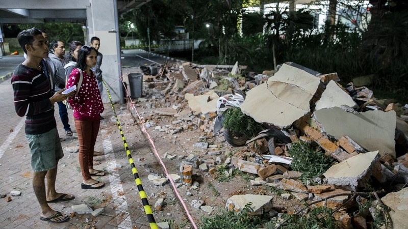 انڈونیشیا میں زلزلہ 82 افراد ہلاک