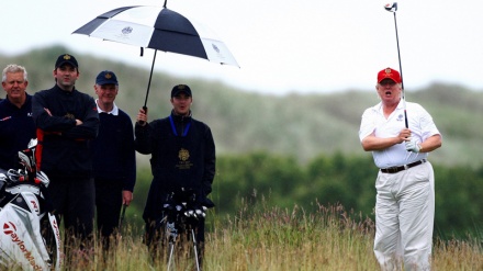 Tramp prezidentlik dövrünün üçdə birini qolf oynamaqla keçirib