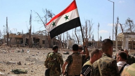 شامی فوج نے کی دہشتگردوں کے ٹھکانوں پر بمباری