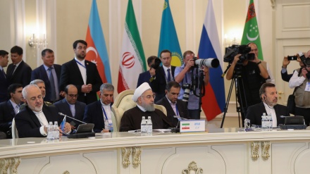 ڕوحانی : واژۆی کونوانسیونی ڕژیمی مافەوانی دەریای خەزەر هەنگاوێکی گرینگه