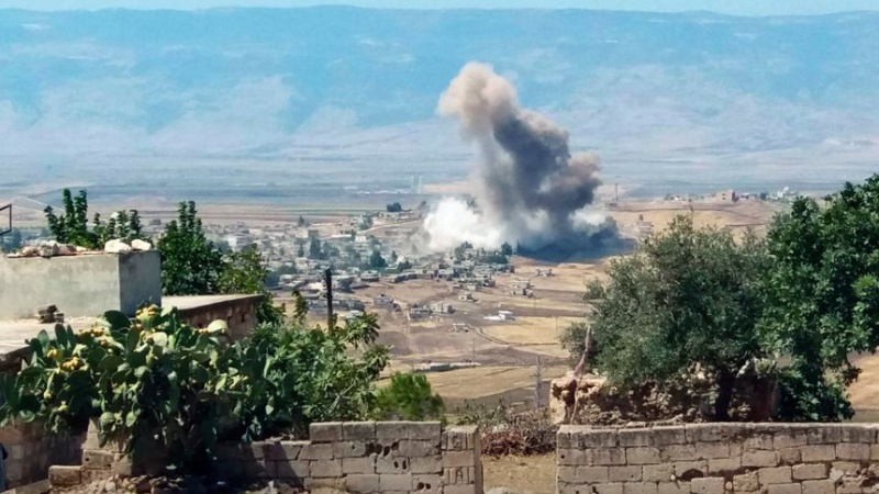 شام: حماہ اور ادلب کے نواح میں فوجی کارروائی شروع 