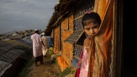 Djevojčica izbjeglica Rohinja u kampu u Bangladešu
