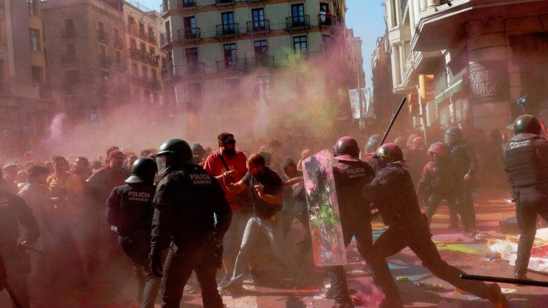 Barselona: Sukob policije sa pristalicama nezavisnosti Katalonije