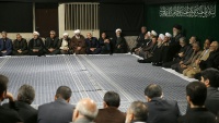 Ceremonija oplakivanja šehadeta imama Husejna (a.s), uz prisustvo lidera Islamske revolucije