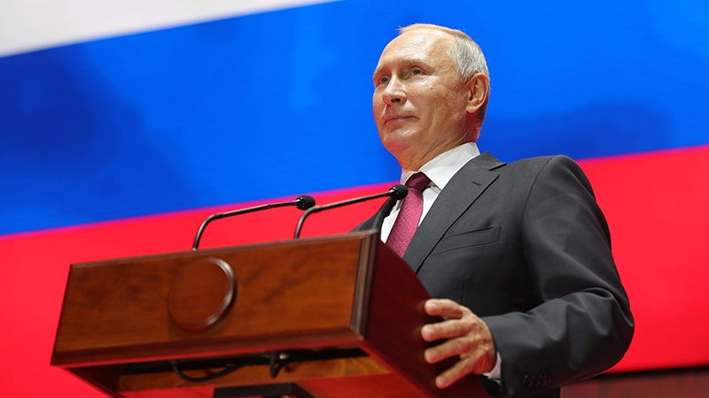 روس تمام ملکوں کے ساتھ امن و تعاون کا خواہاں ہے، پوتن