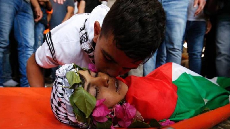 فلسطینی بچے کی شہادت