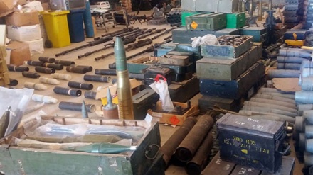 دۆزرانەوەی هەماری چەکی ئەمریکی و زایۆنیستی لە سوریا 
