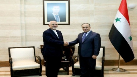 وزیرخارجہ محمد جواد ظریف کا دورہ شام اور اعلی حکام سے ملاقاتیں