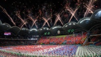 Zapanjujuća svečanost u Sjevernoj Koreji, slična otvaranju Olimpijskih igara
