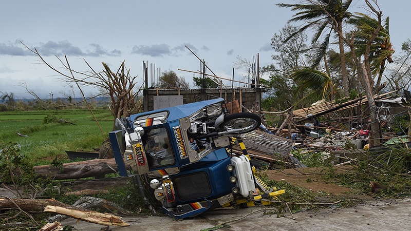 فلپائن میں طوفان 16 ہلاک، 87 ہزار متاثر