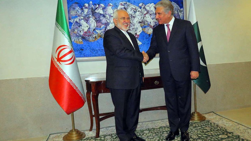 ایران و پاکستان کے وزراء خارجہ کی نیویارک میں دوسری ملاقات