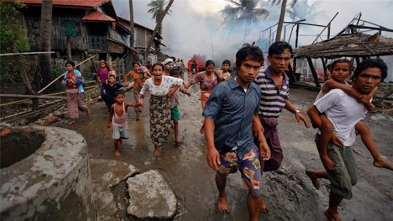  روہنگیائی مسلمانوں کی نسل کشی بدستور جاری