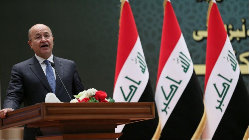 Berhem Salih: Iraq welatekî bingehîn bo kêmkirina nakokiyên navçeyî ye