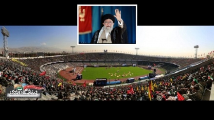 بسیج کے تاریخی اجتماع سے رہبر انقلاب کا خطاب ۔ ویڈیو+تصاویر