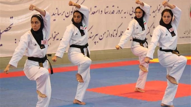 ایران کی خواتین ٹیم ورلڈ کراٹے لیگ کے فائنل میں
