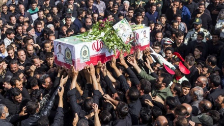 شہید مرتضی کارچانی کی تشیع جنازہ 