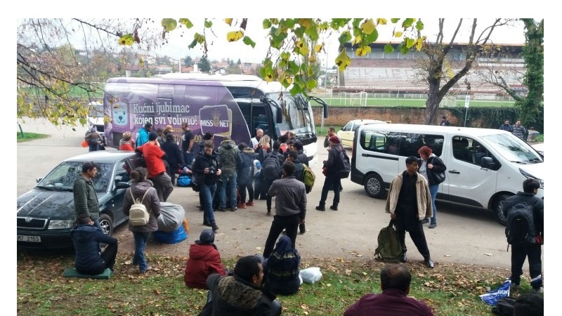 Prva grupa migranata i izbjeglica smještena u Migracioni centar 'Bira'
