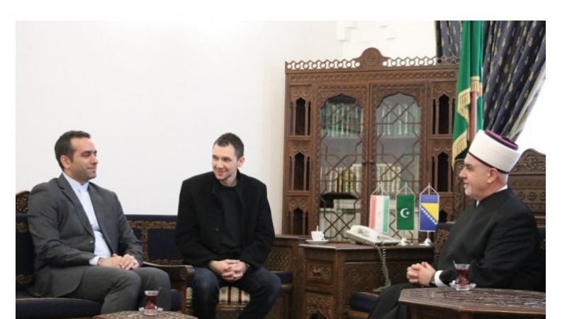 Ataše za kulturu iranske Ambasade u BiH kod reisu-l-uleme