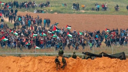 واپسی مارچ پر اسرائیل کی جارحیت 3 شہید 376زخمی 