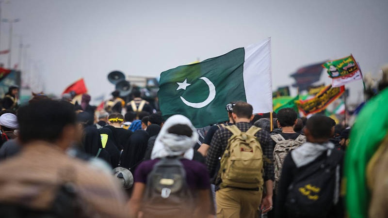 پاکستانی زائرین اربعین کی بحفاظت کربلا روانگی