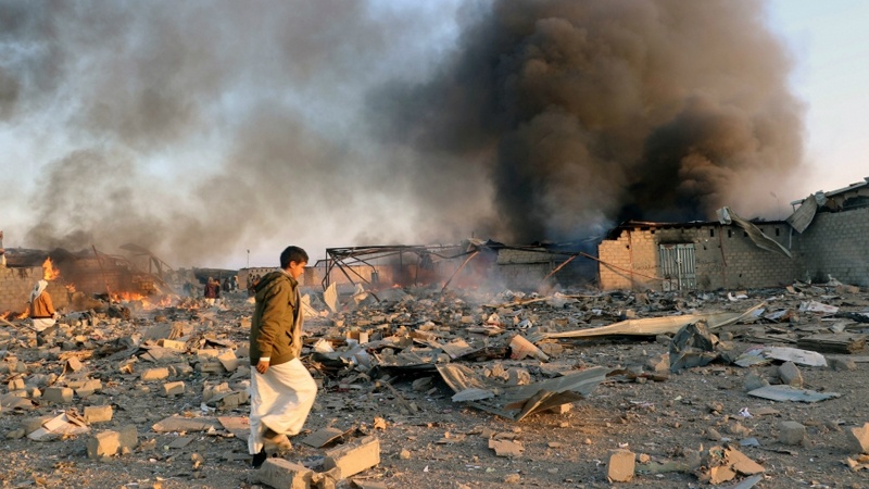 یمن پر وحشیانہ سعودی جارحیت 