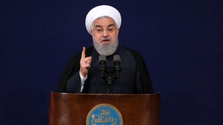 Ruhani: Amerika beynəlxalq öhdəlikləri pozmaqla məğlubiyyətə uğrayıbdır