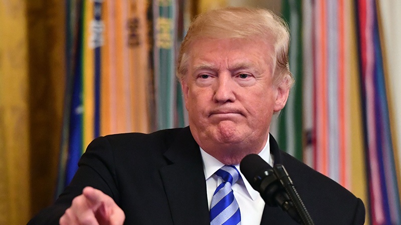 Tramp sirrinin açılmasına görə hiddətlənib