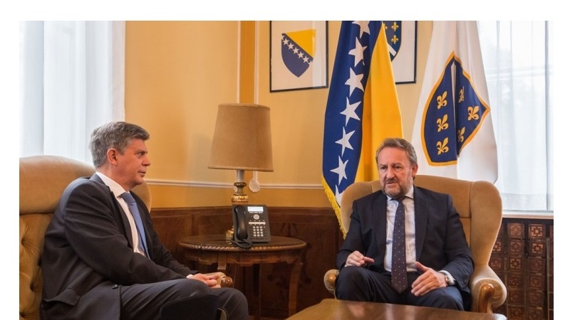Izetbegović i Vigemark razgovorali o procesima u BiH nakon izbora