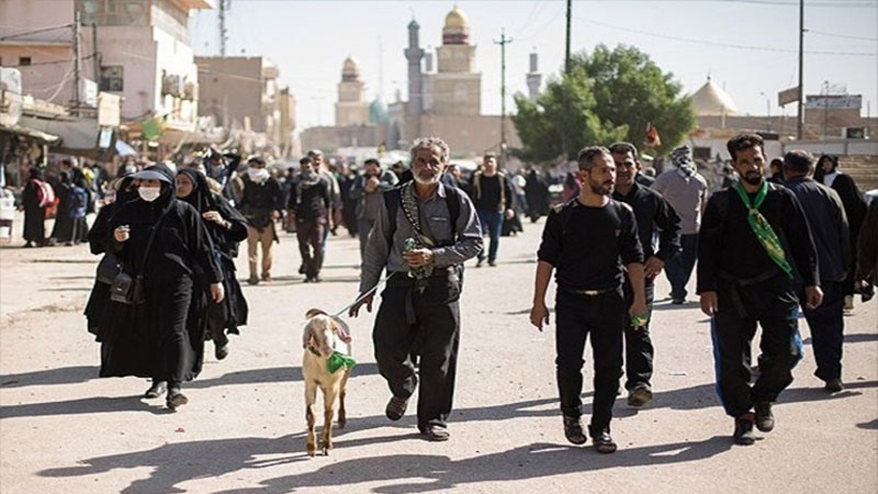 Hüseyn(ə) Ərbəini zəvvarlarının Kərbəlaya axını başlandı